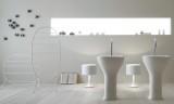 Il lavabo Monolito di Ceramica Globo